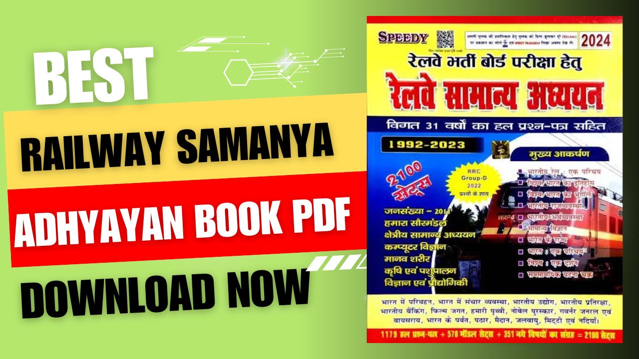 Railway Samanya Adhyayan Book PDF in Hindi - Speedy Publication Railway Samanya Adhyayan Book PDF free download 