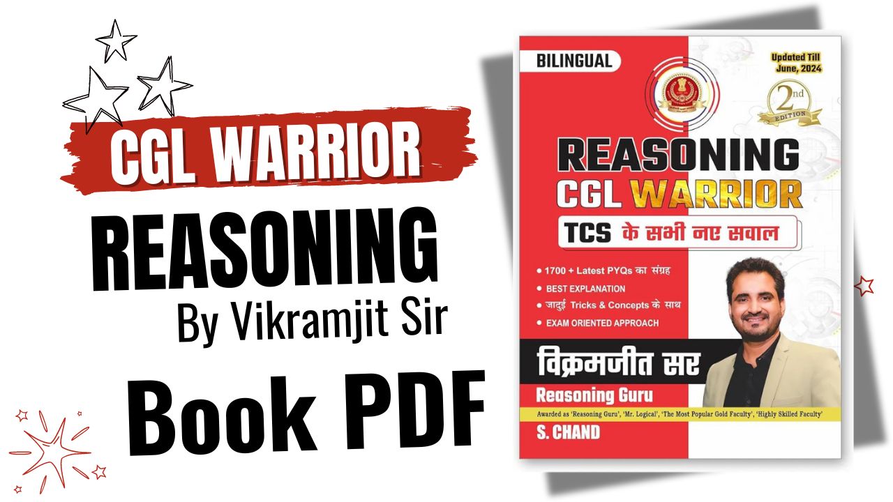 Vikramjit Sir CGL Warrior Reasoning Book PDF Download Free 