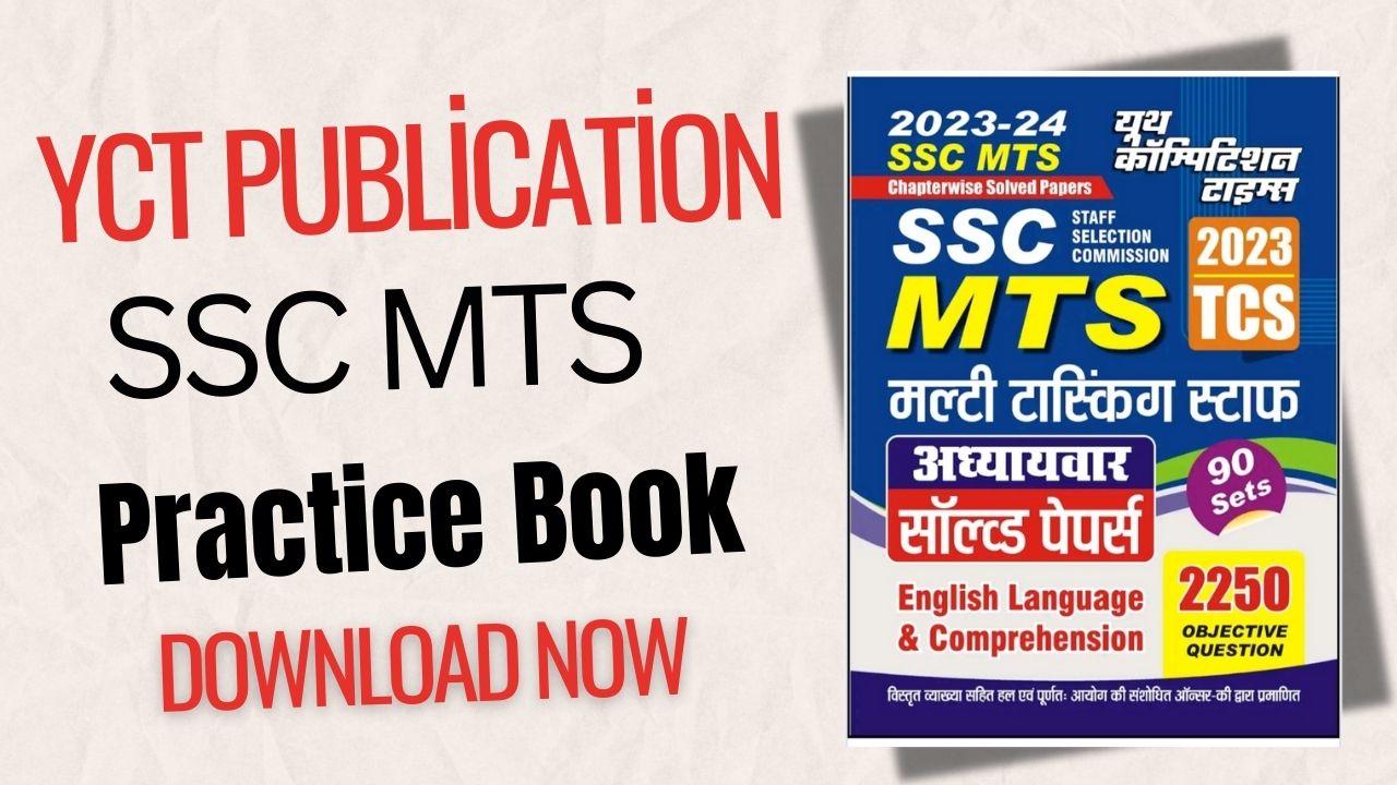 SSC MTS English Practice Book PDF in Hindi 